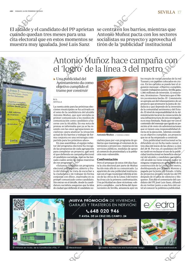 ABC SEVILLA 18-02-2023 página 17