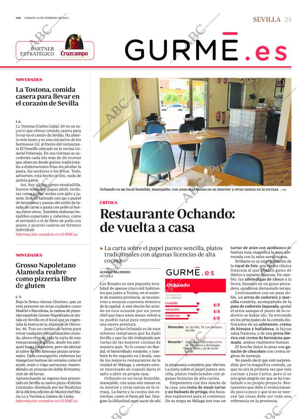 ABC SEVILLA 18-02-2023 página 23
