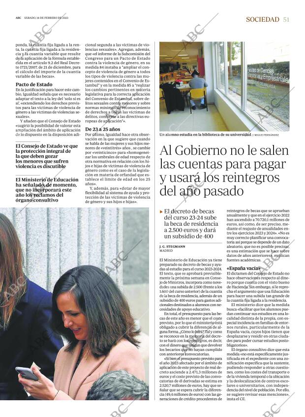ABC SEVILLA 18-02-2023 página 51
