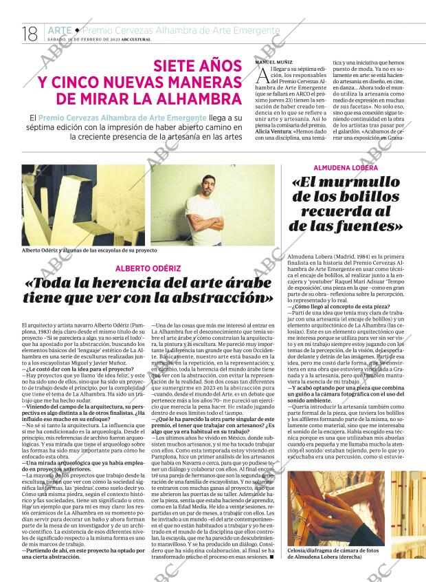 CULTURAL MADRID 18-02-2023 página 18