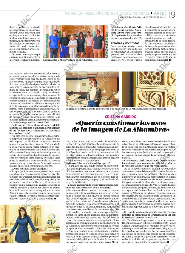 CULTURAL MADRID 18-02-2023 página 19