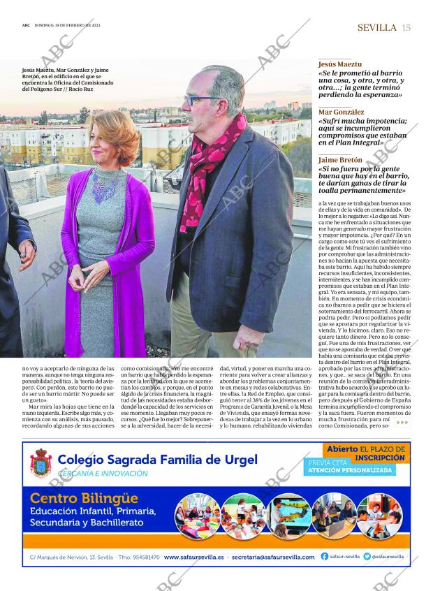 ABC SEVILLA 19-02-2023 página 15