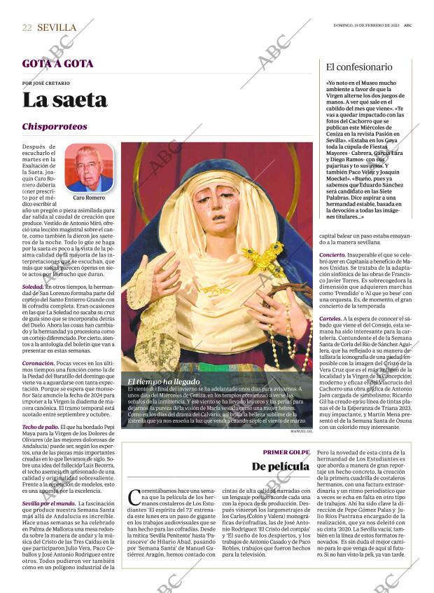 ABC SEVILLA 19-02-2023 página 22