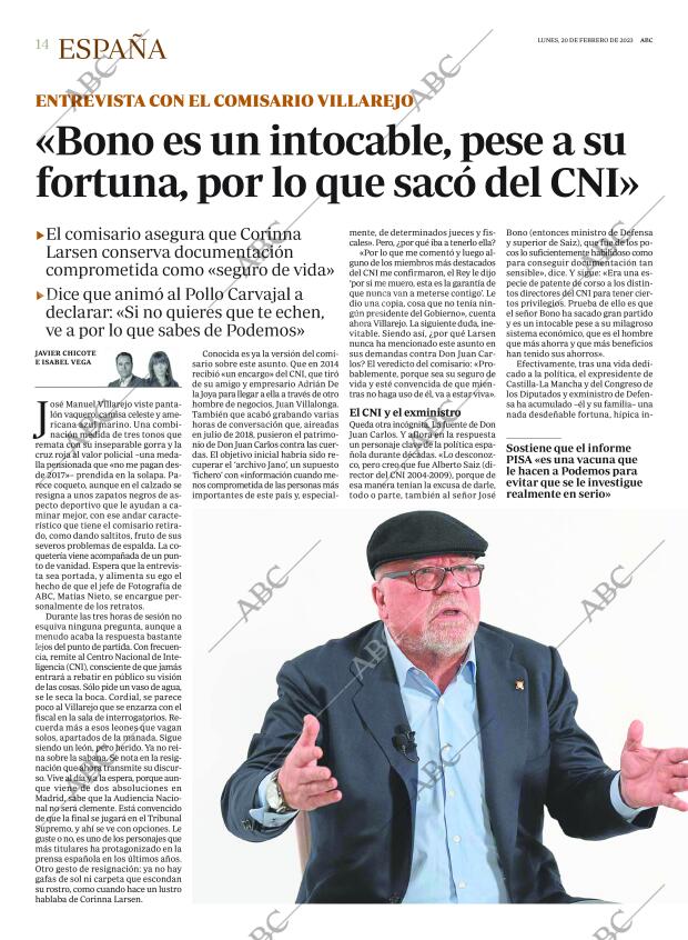 ABC MADRID 20-02-2023 página 14