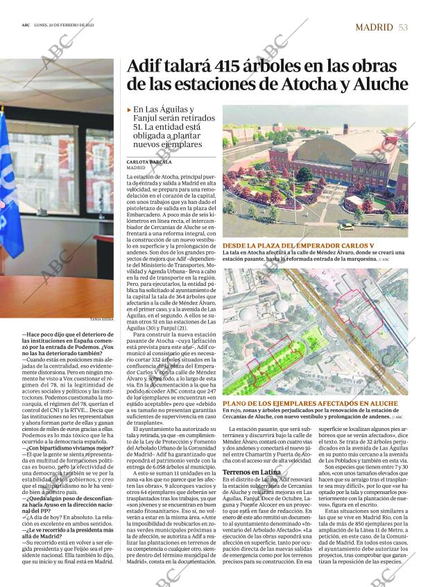 ABC MADRID 20-02-2023 página 53