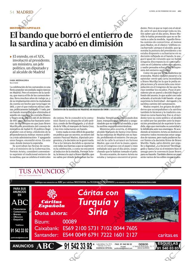 ABC MADRID 20-02-2023 página 54