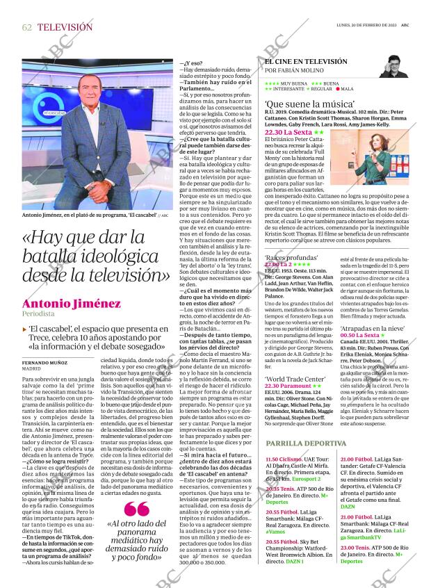 ABC MADRID 20-02-2023 página 62