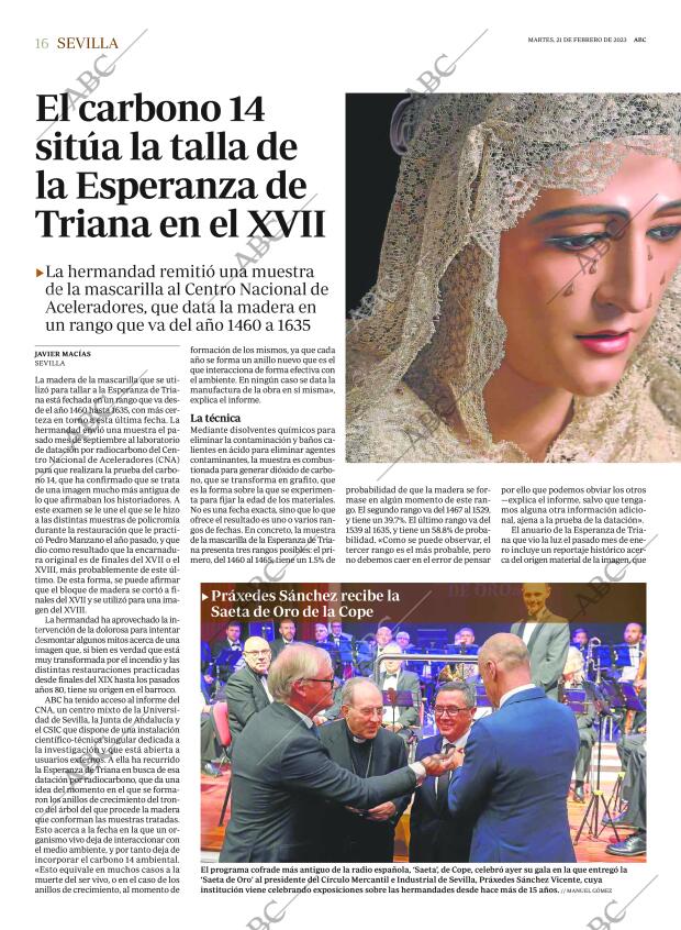 ABC SEVILLA 21-02-2023 página 16