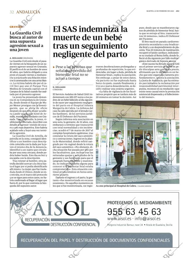 ABC SEVILLA 21-02-2023 página 32