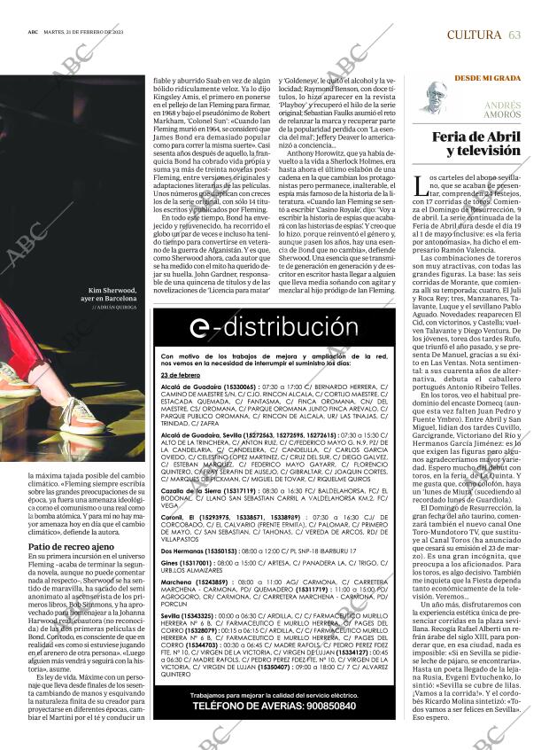 ABC SEVILLA 21-02-2023 página 63