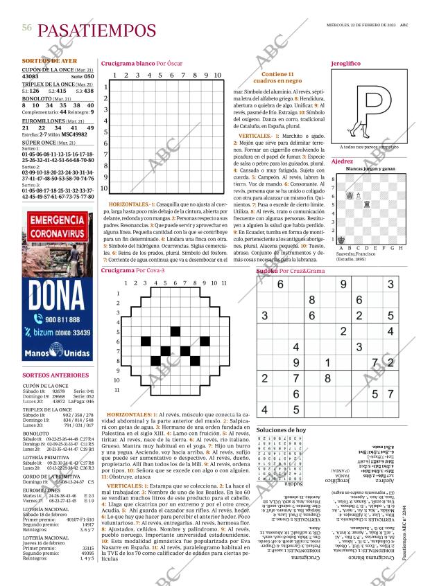 ABC CORDOBA 22-02-2023 página 56