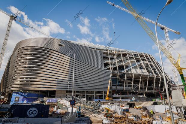Bernabéu obras hoy