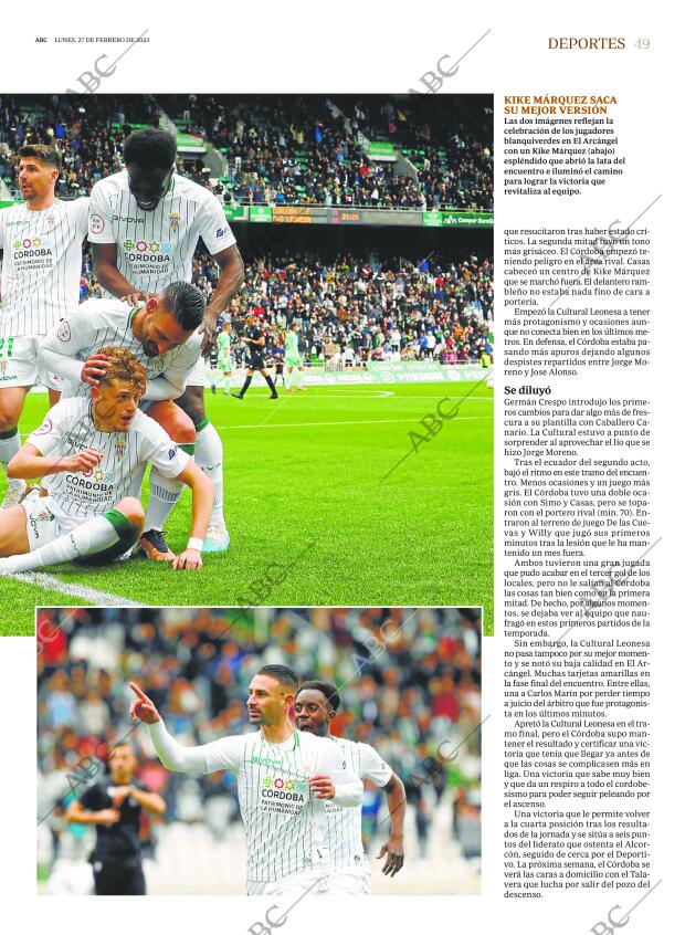 ABC CORDOBA 27-02-2023 página 49
