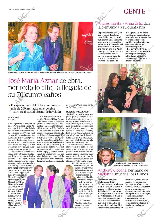 ABC CORDOBA 27-02-2023 página 61