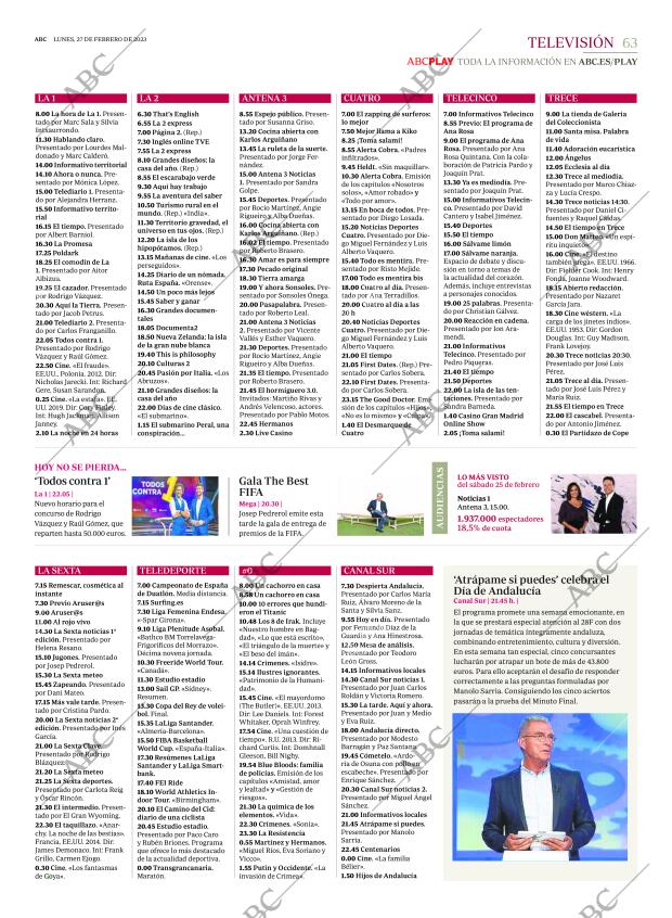 ABC CORDOBA 27-02-2023 página 63