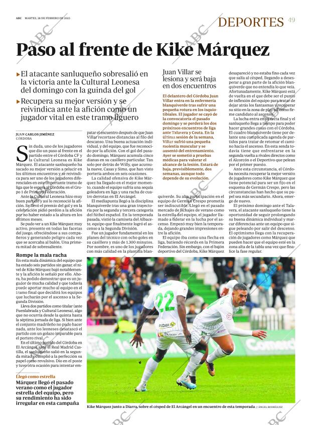 ABC CORDOBA 28-02-2023 página 49