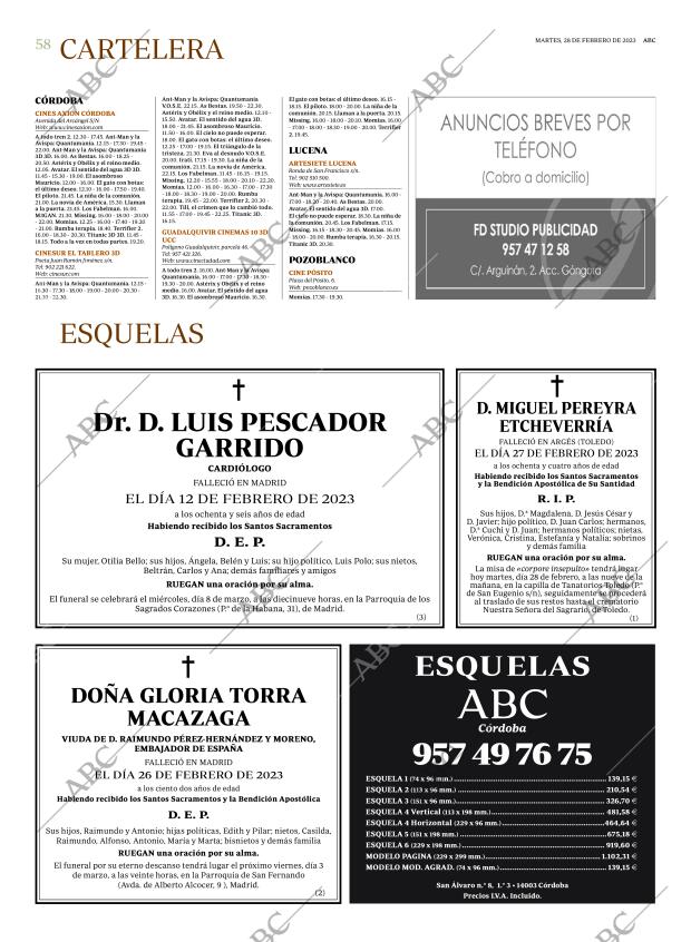 ABC CORDOBA 28-02-2023 página 58