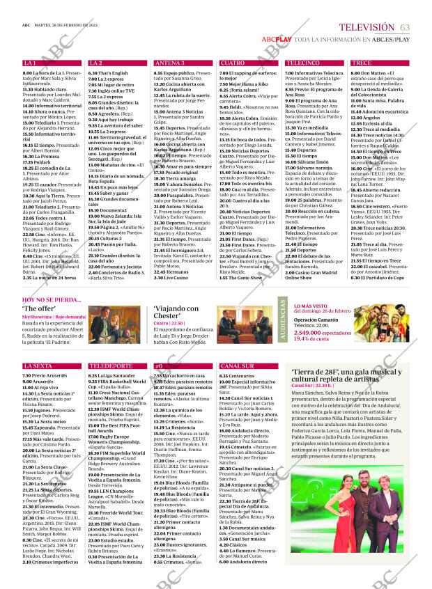 ABC CORDOBA 28-02-2023 página 63