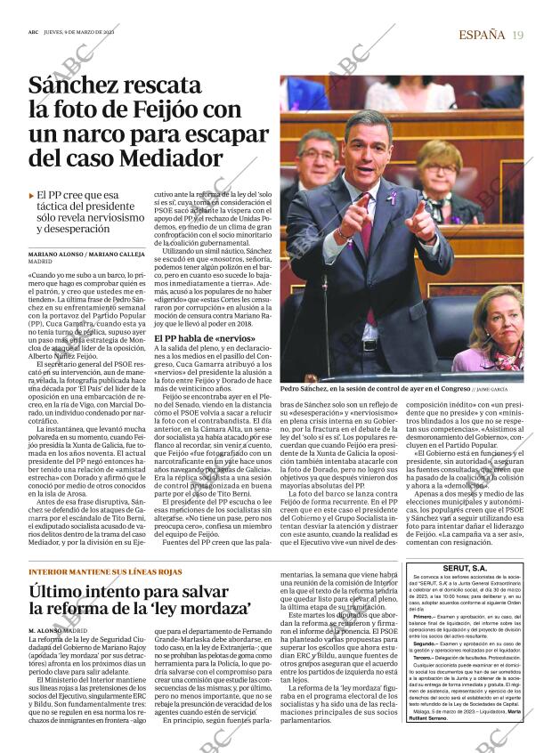 ABC MADRID 09-03-2023 página 19