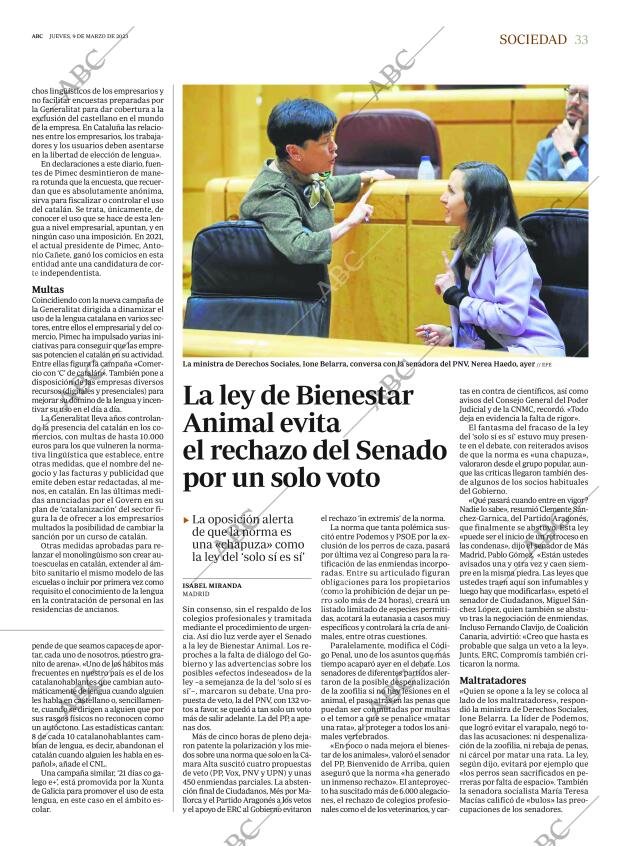 ABC MADRID 09-03-2023 página 33
