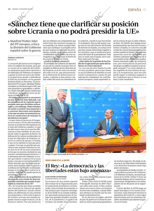 ABC MADRID 11-03-2023 página 17