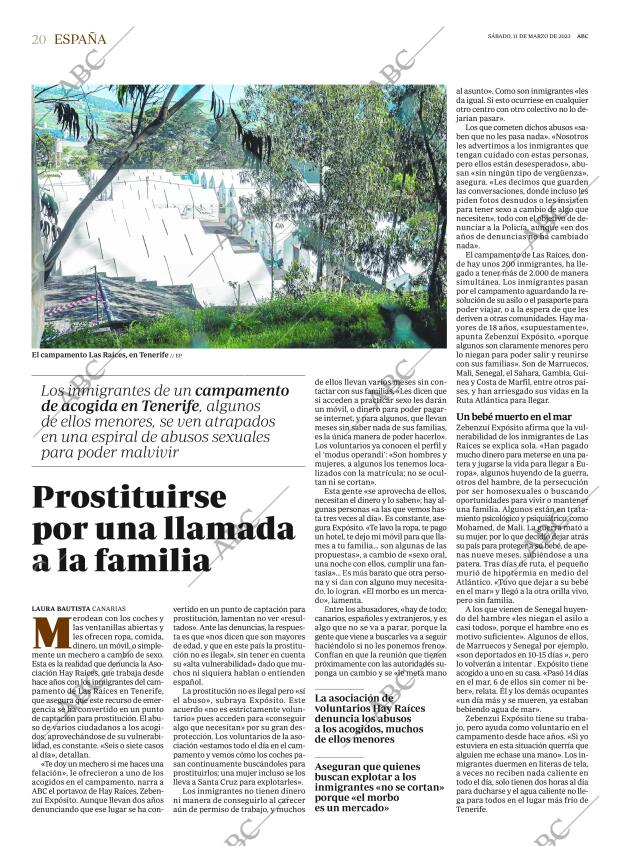 ABC MADRID 11-03-2023 página 20