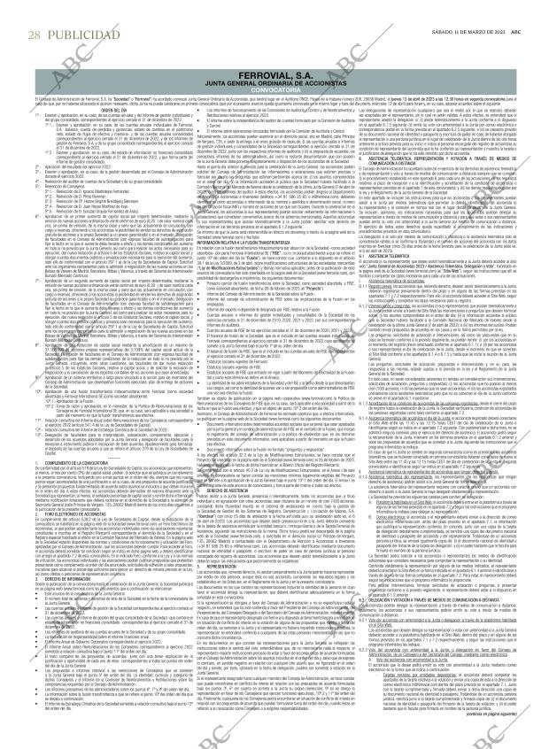 ABC MADRID 11-03-2023 página 28