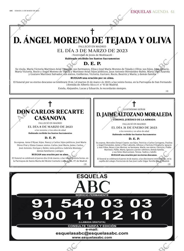 ABC MADRID 11-03-2023 página 61