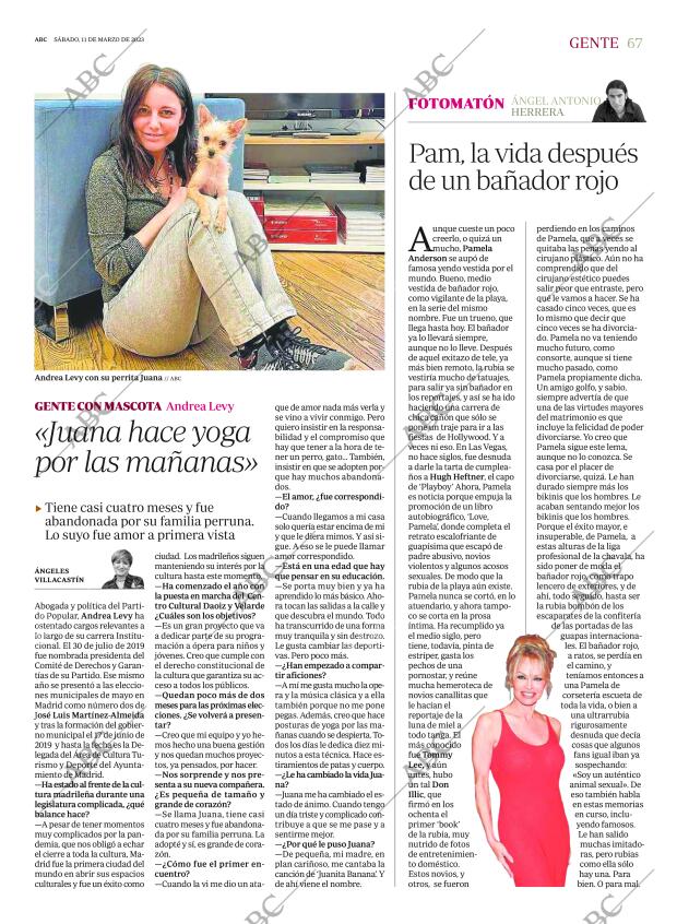 ABC MADRID 11-03-2023 página 67