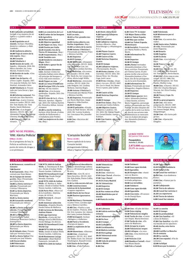 ABC MADRID 11-03-2023 página 69