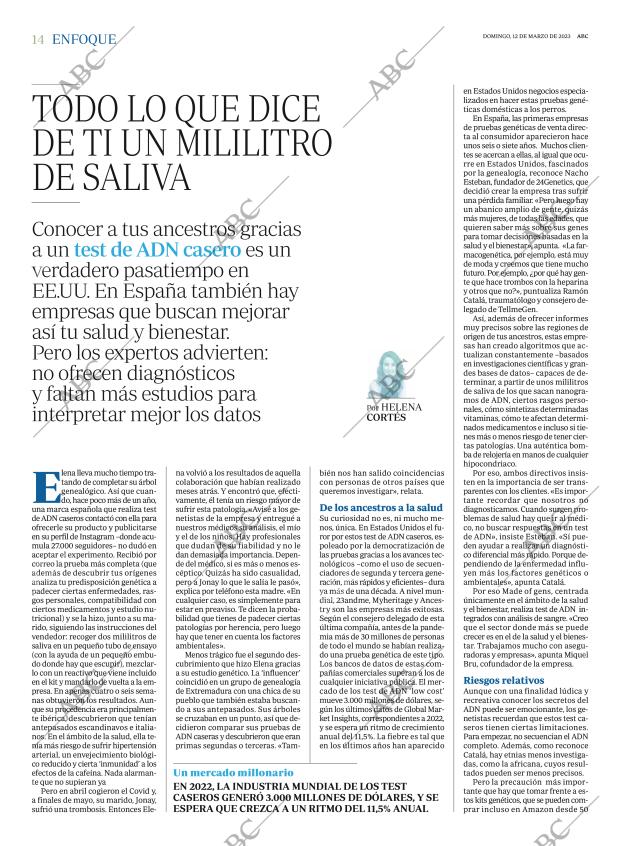 ABC MADRID 12-03-2023 página 14