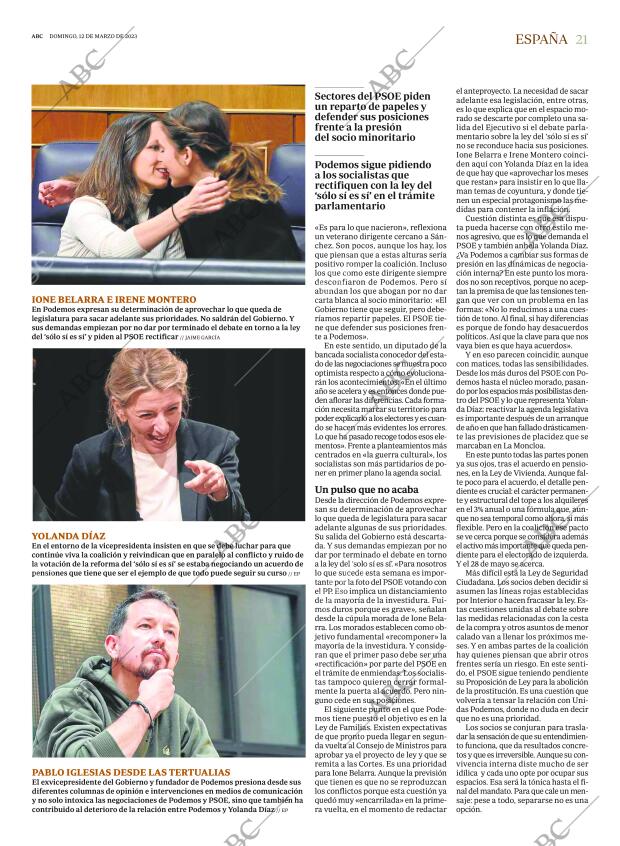 ABC MADRID 12-03-2023 página 21