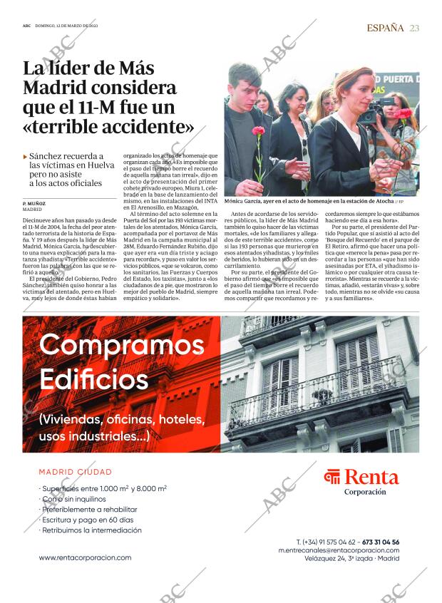 ABC MADRID 12-03-2023 página 23