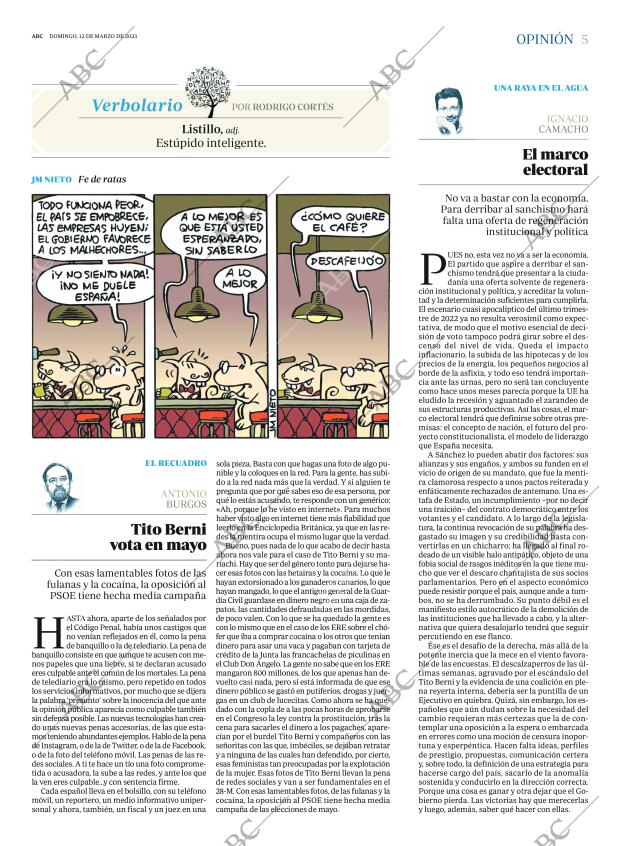 ABC MADRID 12-03-2023 página 5