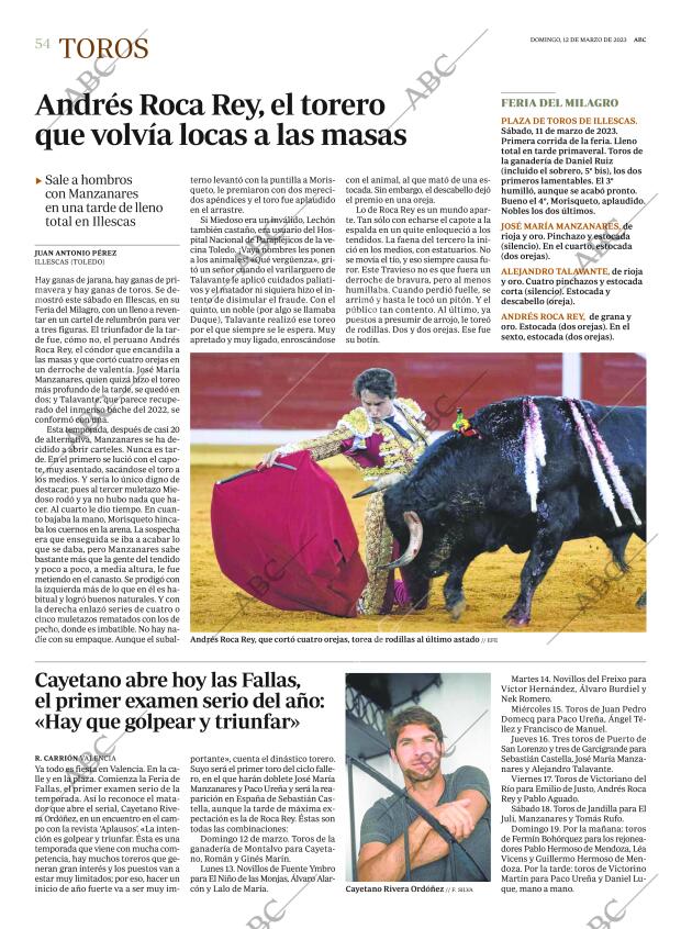 ABC MADRID 12-03-2023 página 54