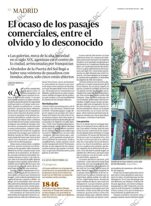 ABC MADRID 12-03-2023 página 64