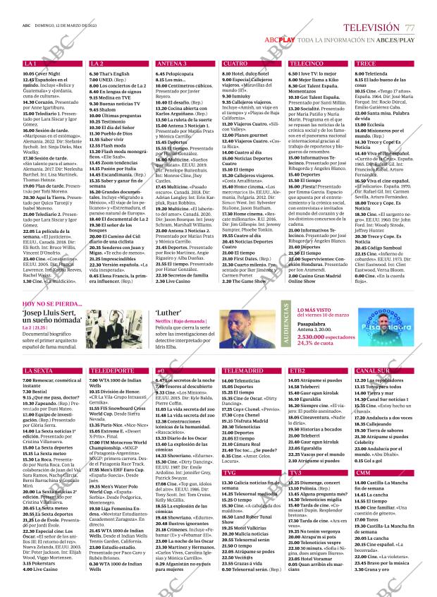 ABC MADRID 12-03-2023 página 77