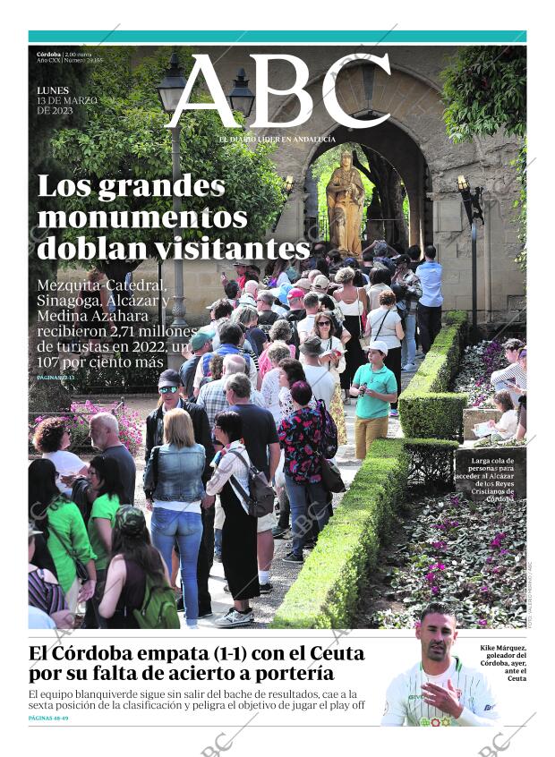 ABC CORDOBA 13-03-2023 página 1