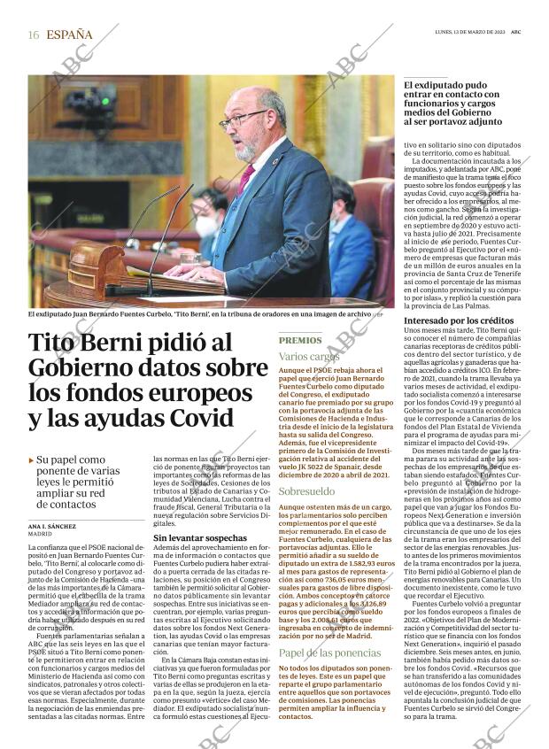 ABC MADRID 13-03-2023 página 16