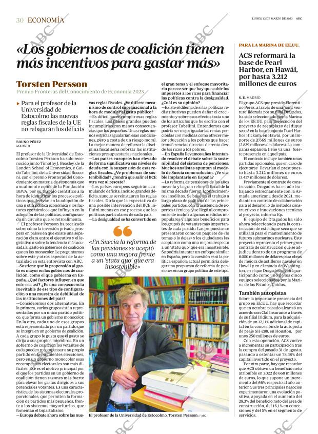 ABC MADRID 13-03-2023 página 30