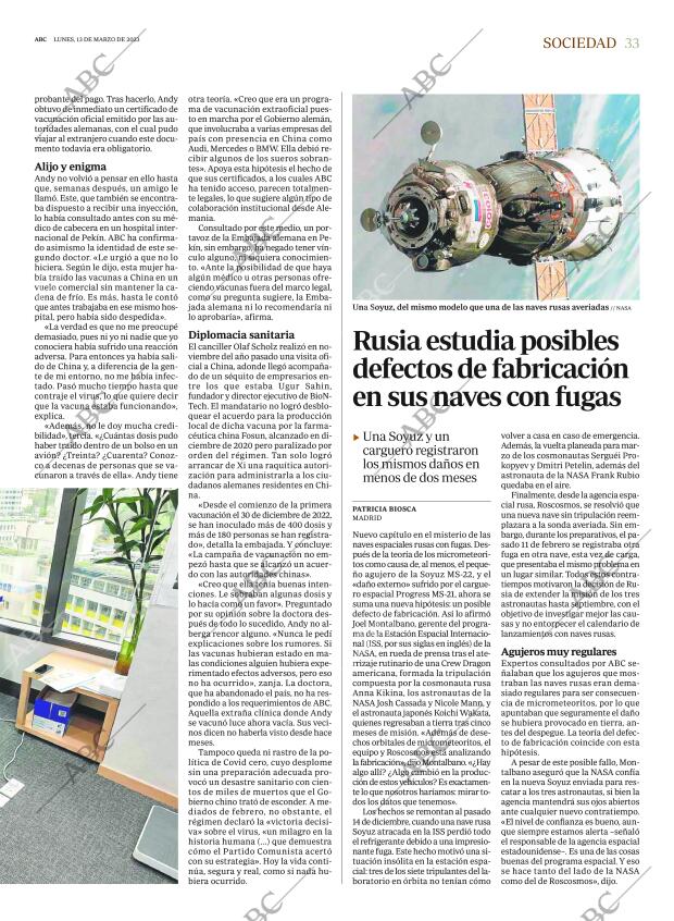 ABC MADRID 13-03-2023 página 33