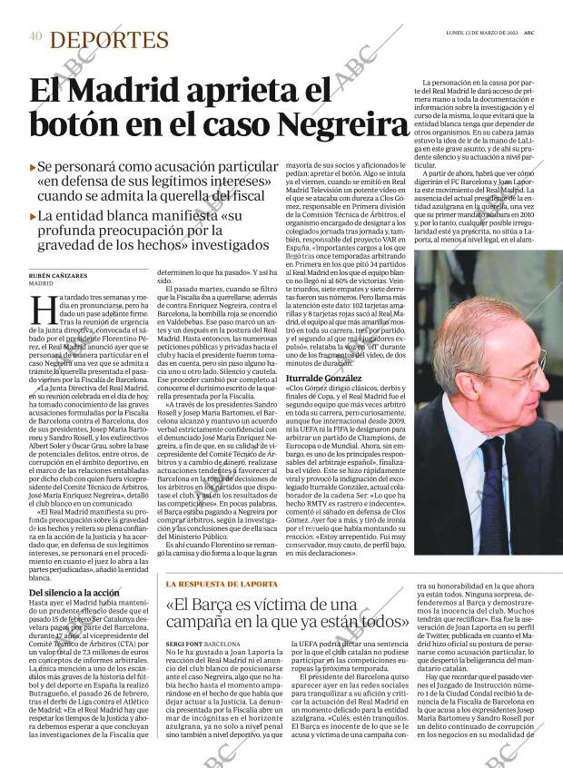 ABC MADRID 13-03-2023 página 40