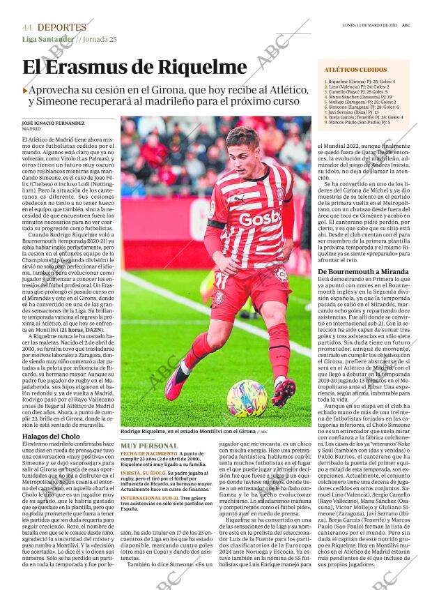 ABC MADRID 13-03-2023 página 44