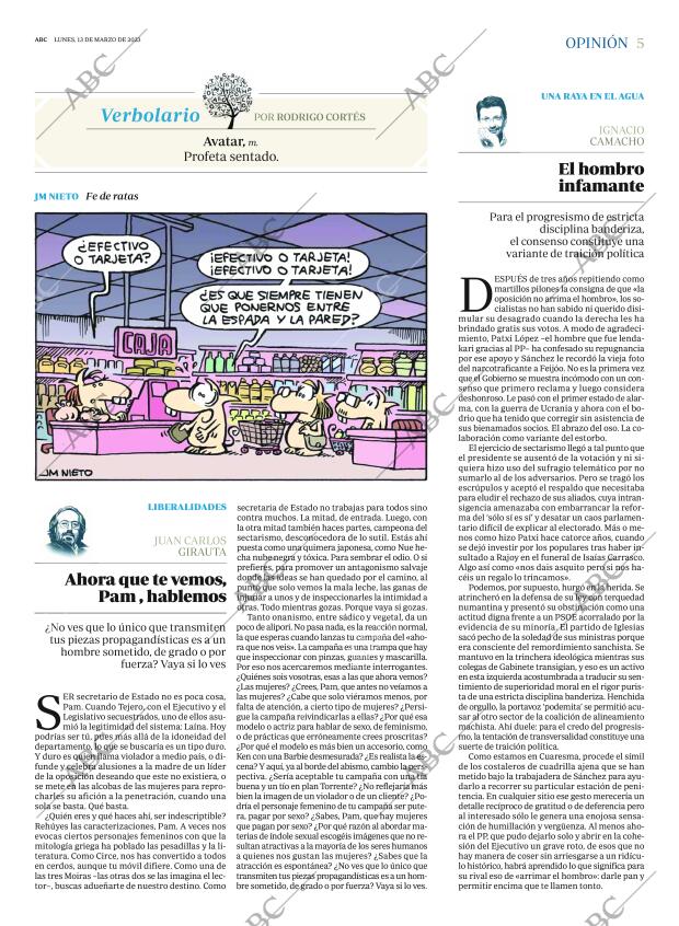 ABC MADRID 13-03-2023 página 5