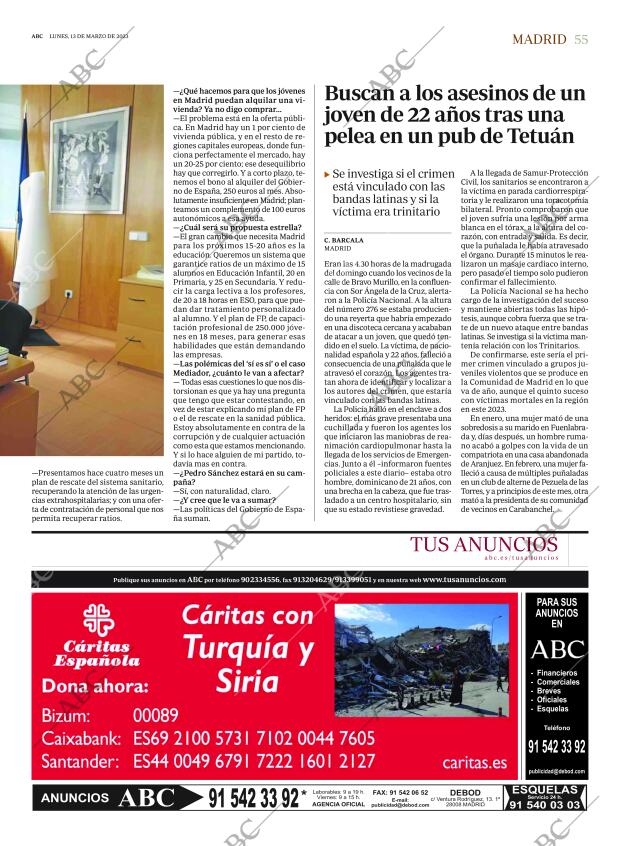 ABC MADRID 13-03-2023 página 55