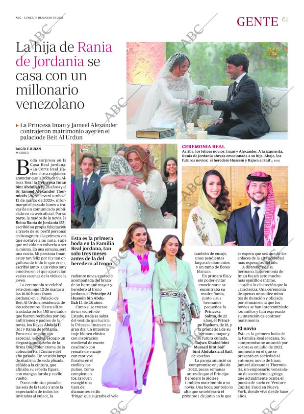 ABC MADRID 13-03-2023 página 61