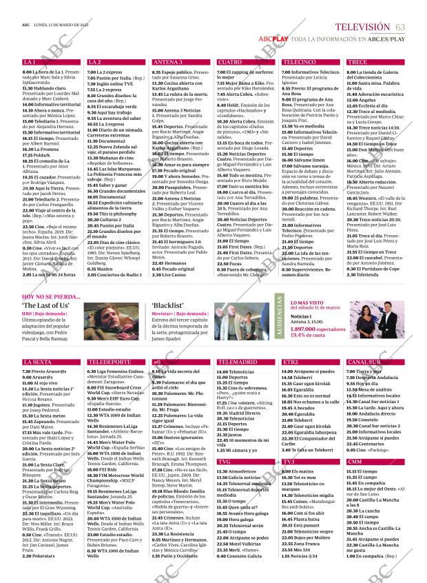 ABC MADRID 13-03-2023 página 63