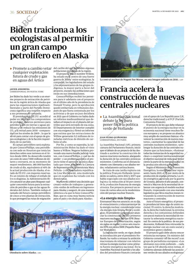 ABC MADRID 14-03-2023 página 36