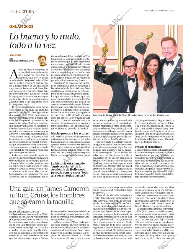 ABC MADRID 14-03-2023 página 40