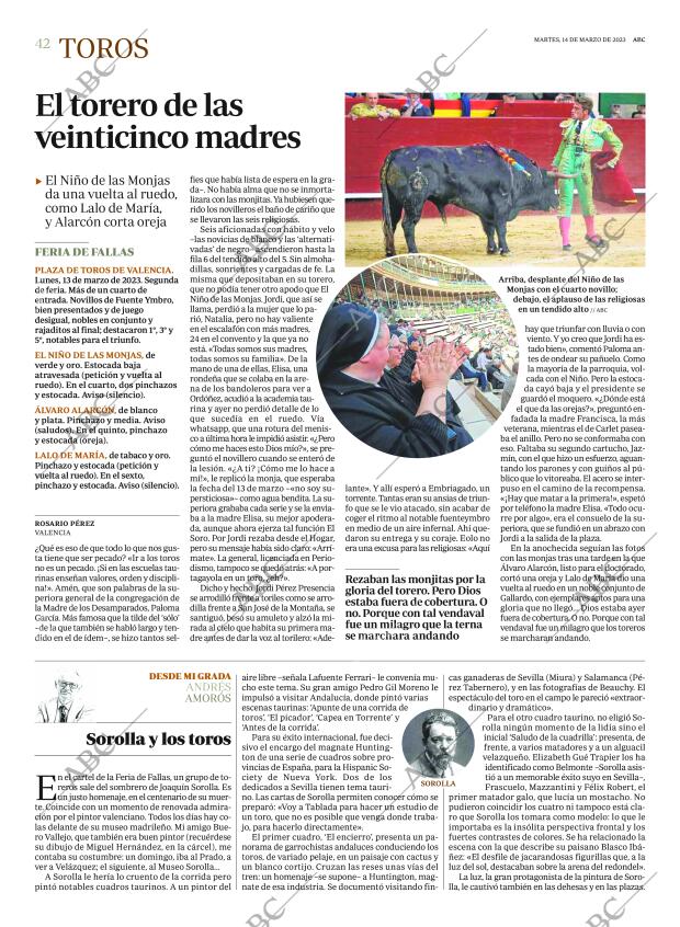 ABC MADRID 14-03-2023 página 42